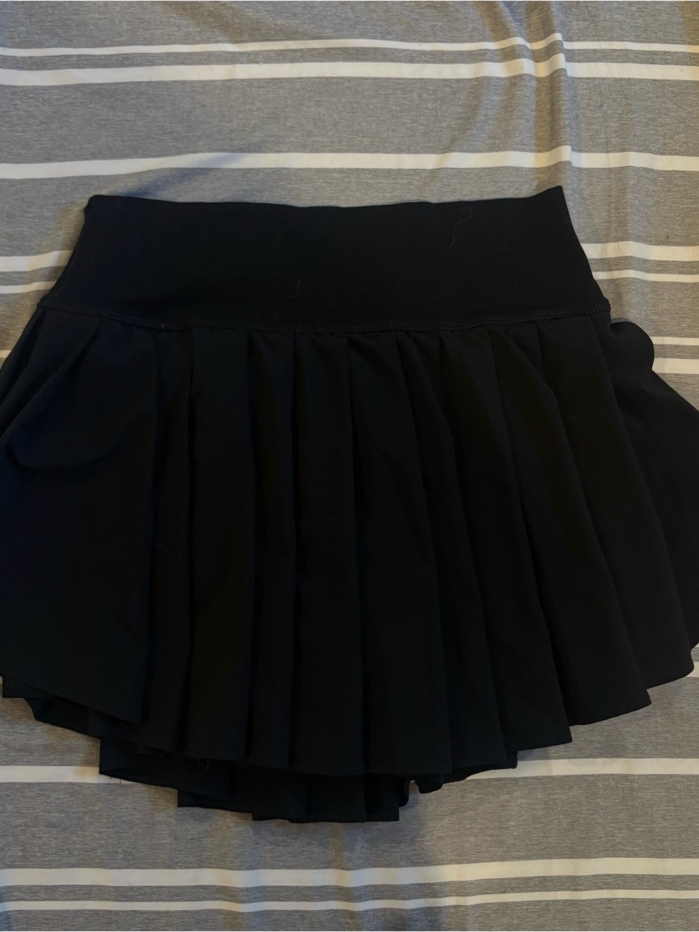 Aerie Black Tennis Skirt